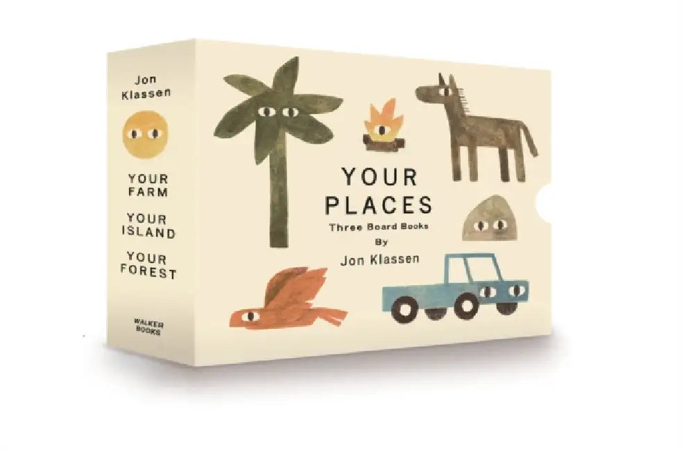 Your Places Box Set: A trio of board books for the youngest of children from the beloved Jon Klassen, perfect for gifting by Jon Klassen
