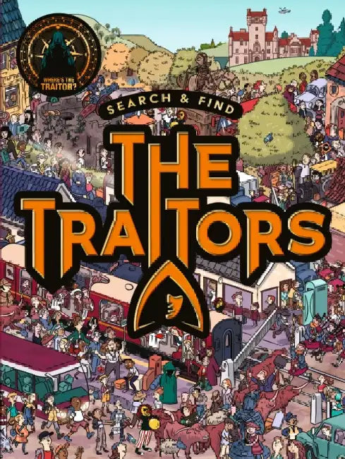 Search and Find: The Traitors: The official puzzle book based on the gripping gameplay of The Traitors â€“ The perfect stocking filler gift for families, teens and adult fans of the hit TV show!