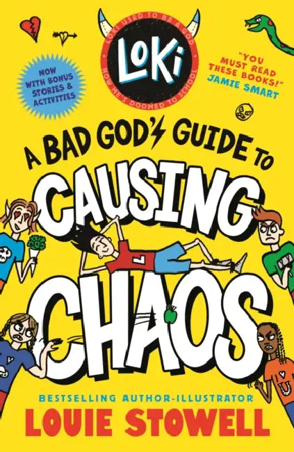 Loki: A Bad God's Guide to Causing Chaos: Trickster Norse god turned school kid - the bestselling, wickedly funny, comics-style diary series featuring Loki and Thor for 8-12 year olds by Louie Stowell