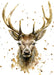Bree Merryn Stag Lined Notebook: Plastic Free Packaging by Carousel Calendars