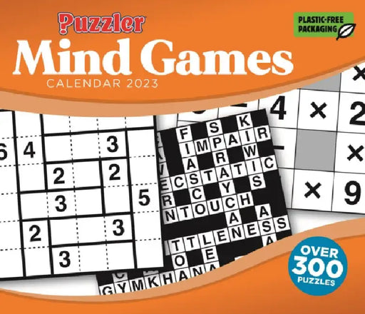 2023 Mind Games, Puzzler Box Calendar by Puzzler