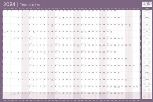 Essential Roll Planner Calendar 2024