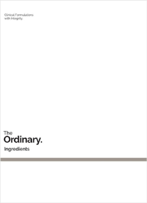 The Ordinary: Ingredients by The Ordinary