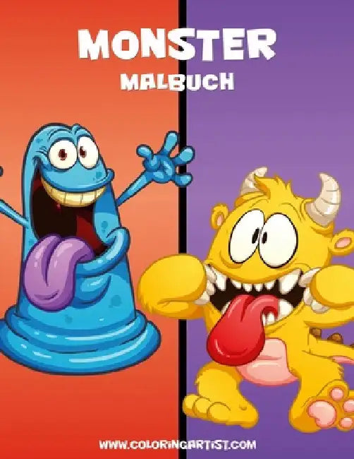 Monster-Malbuch 1 by Snels, Nick