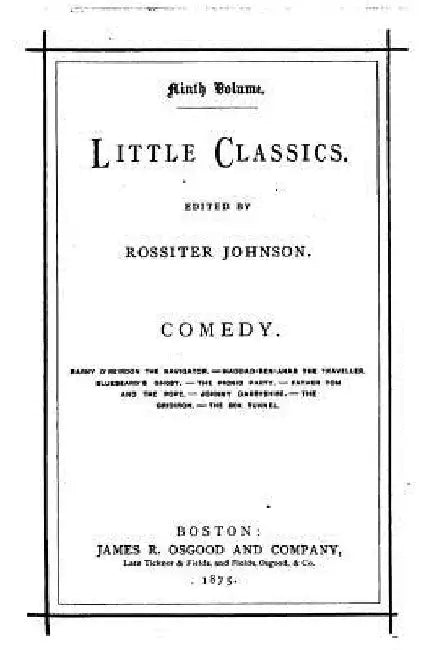 Little Classics - Comedy by Rossiter Johnson