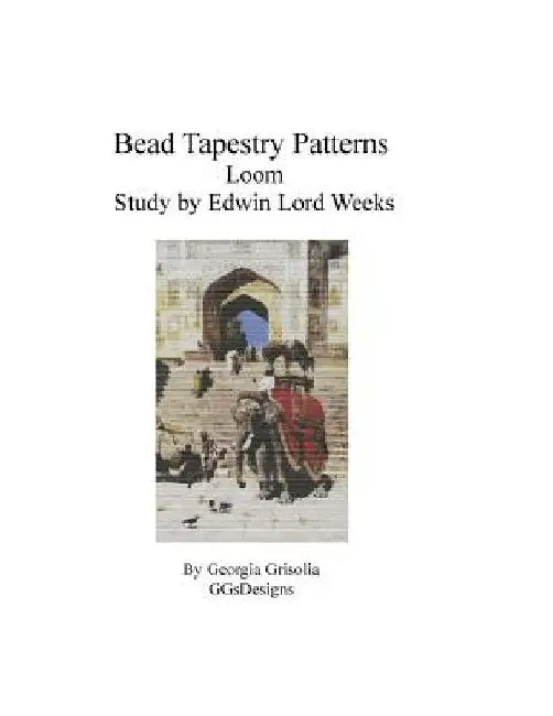 Bead Tapestry Patterns Loom Study by Edwin Lord Weeks by Georgia Grisolia