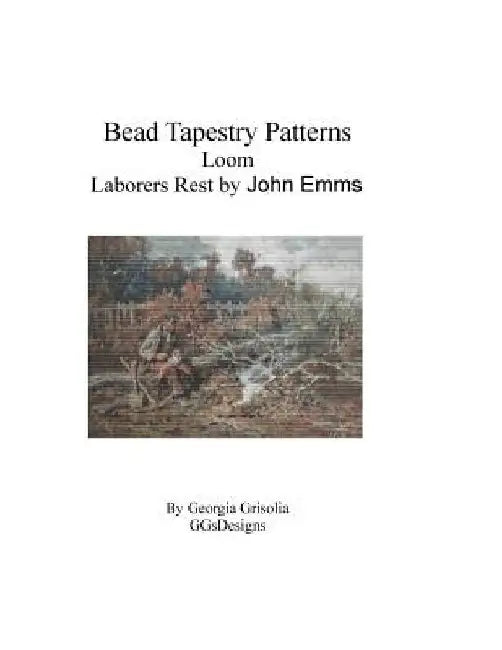Bead Tapestry Patterns Loom Laborers Rest by John Emms by Georgia Grisolia