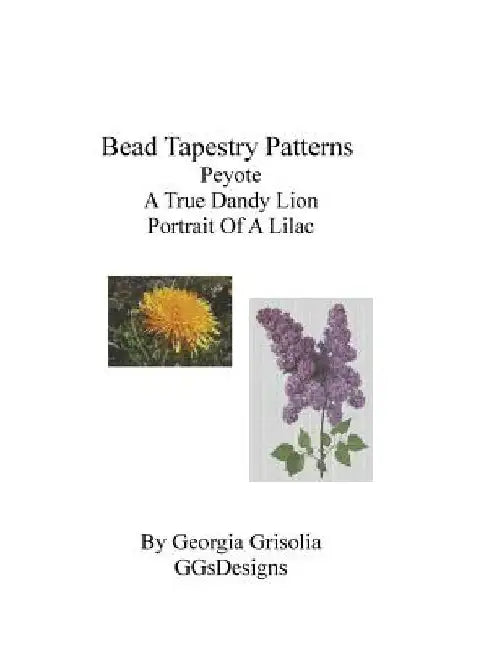 Bead Tapestry Patterns Peyote A True Dandy Lion Portrait of a Lilac by Georgia Grisolia