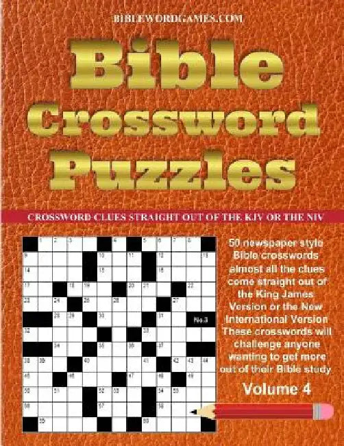 Bible Crossword Puzzles Volume 4: 50 Newspaper style Bible crosswords with almost all the clues straight from the Bible by Gary W. Watson