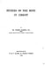 Studies of the Mind in Christ by Thomas Adamson