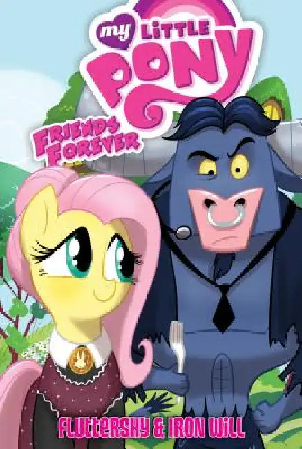 Fluttershy & Iron Will by Christina Rice, Agnes Garbowska, Neil Uyetake