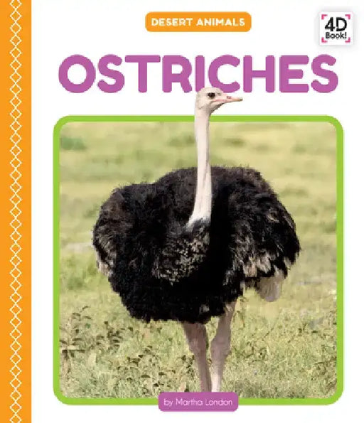 Ostriches by Martha London