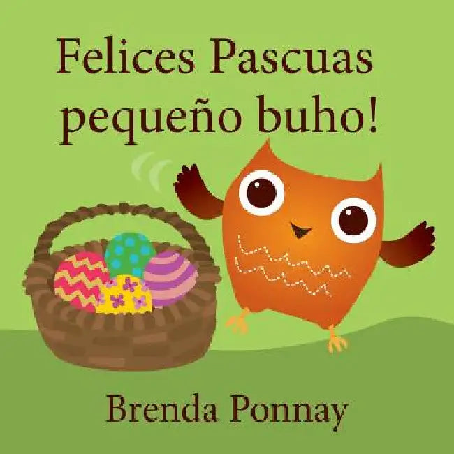 Felices Pascuas pequeño buho by Brenda Ponnay