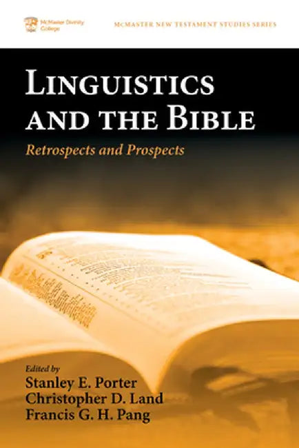 Linguistics and the Bible by Stanley E. Porter