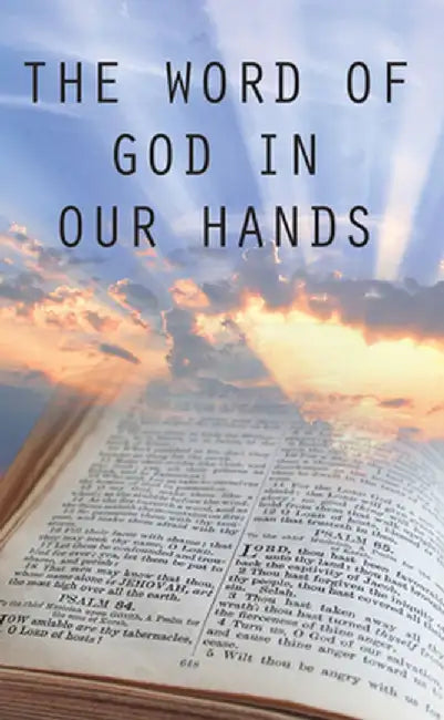The Word of God in Our Hands by Cushroo Bejon