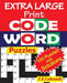 EXTRA LARGE Print CODEWORD Puzzles by Jaja Media