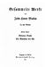 Gesammelte Werke by MacKay, John Henry