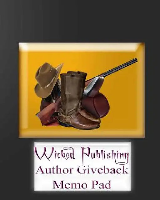 Wicked Publishing Author Giveback Memo Pad by Wicked Publishing
