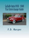 LaSalle Auto 1938 - 1940 Part Interchange Guide by F. D. Harper