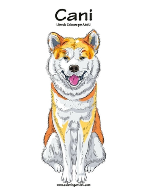 Cani Libro da Colorare per Adulti 1 by Nick Snels