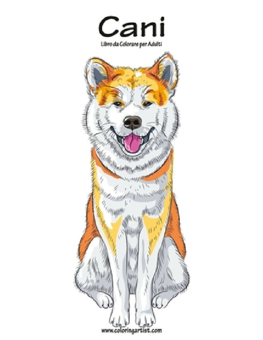 Cani Libro da Colorare per Adulti 1 by Nick Snels