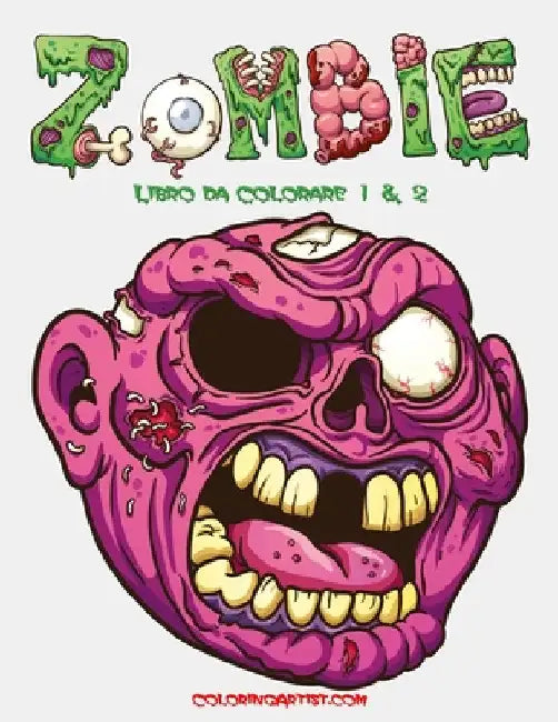 Zombie Libro da Colorare 1 & 2 by Snels, Nick