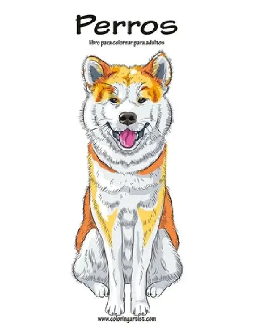 Perros Libro Para Colorear Para Adultos 1 