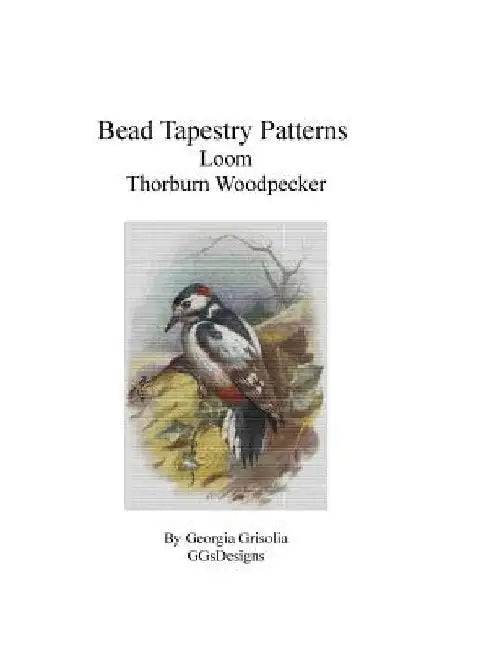 Bead Tapestry Patterns Loom Thorburn Woodpecker by Georgia Grisolia