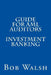 Guide for AML Auditors - Investment Banking by Bob Walsh