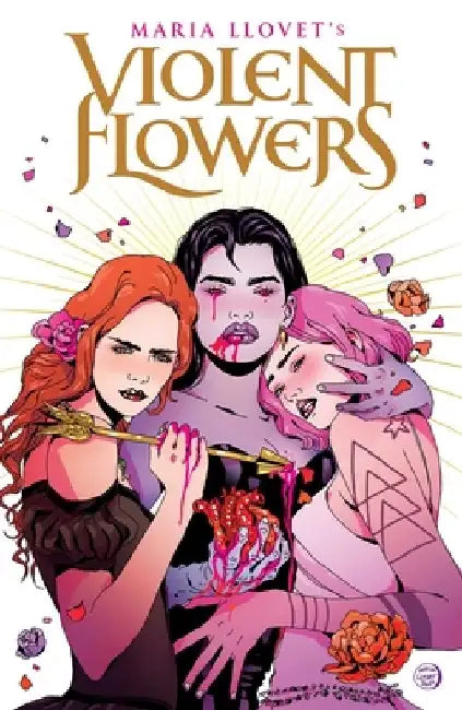 Violent Flowers by Maria Llovet