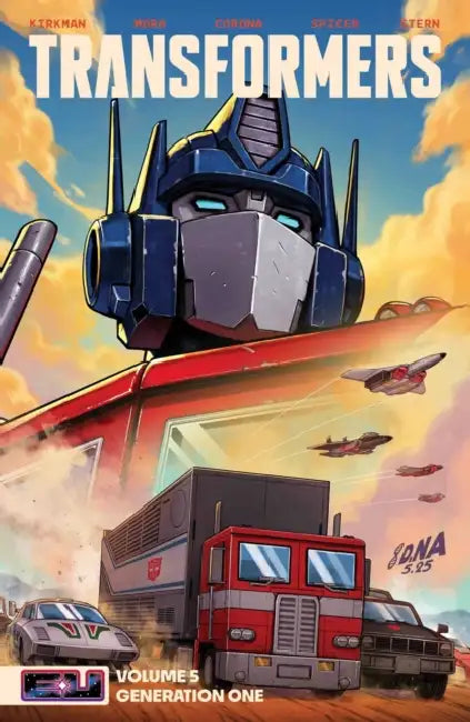 Transformers Vol. 5: Generation One by Robert Kirkman, Dan Mora, Jorge Corona