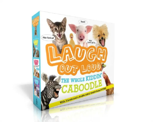 Laugh Out Loud the Whole Kiddin' Caboodle (with 3 Books and a Double-Sided, Double-Funny Poster!) (Boxed Set): Laugh Out Loud Animals; Laugh Out Loud by Jeffrey Burton