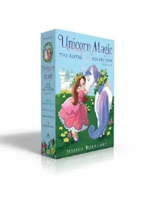 Unicorn Magic the Royal Collection Books 1-4: Bella's Birthday Unicorn; Where's Glimmer?; Green with Envy; The Hidden Treasure by Jessica Burkhart