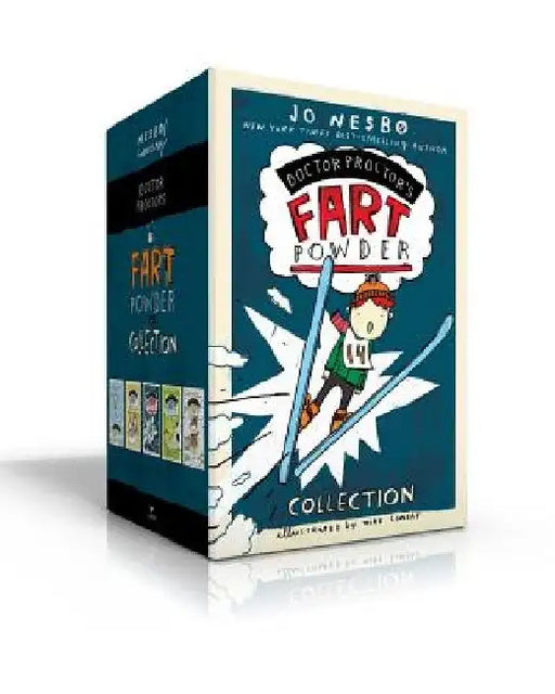 Doctor Proctor's Fart Powder Collection (Boxed Set): Doctor Proctor's Fart Powder; Bubble in the Bathtub; Who Cut the Cheese?; The Magical Fruit; Sile by Jo Nesbo