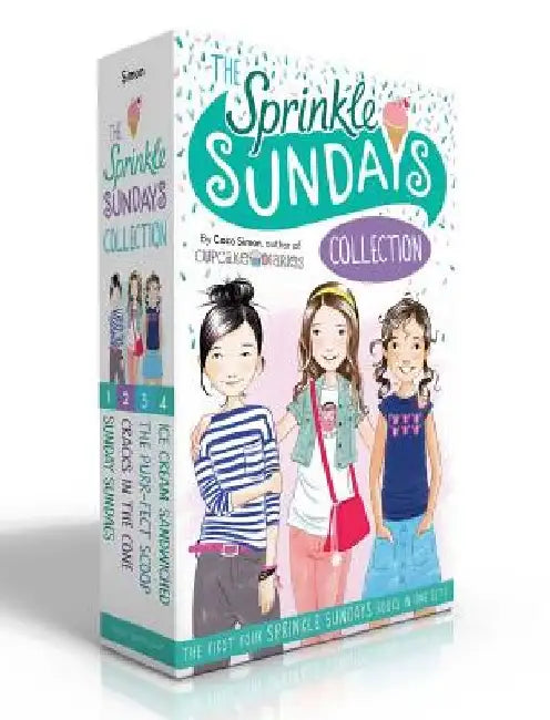 The Sprinkle Sundays Collection (Boxed Set): Sunday Sundaes; Cracks in the Cone; The Purr-Fect Scoop; Ice Cream Sandwiched by Coco Simon