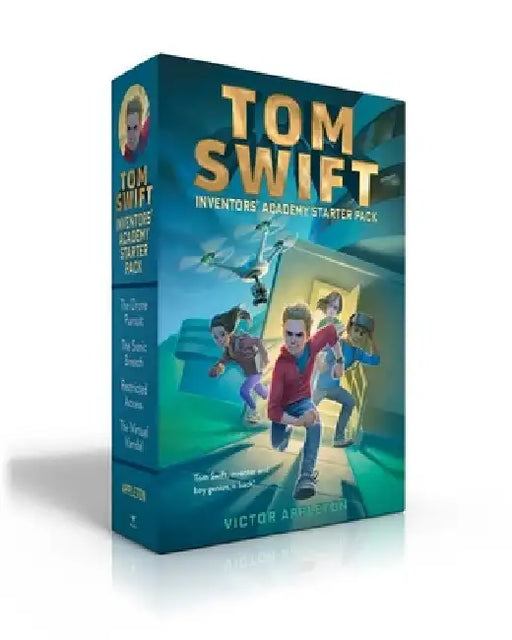 Tom Swift Inventors' Academy Starter Pack (Boxed Set): The Drone Pursuit; The Sonic Breach; Restricted Access; The Virtual Vandal by Victor Appleton