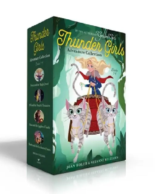Thunder Girls Adventure Collection Books 1-4 (Boxed Set): Freya and the Magic Jewel; Sif and the Dwarfs' Treasures; Idun and the Apples of Youth; Skad by Joan Holub