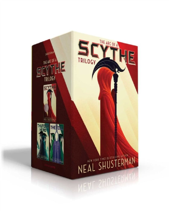 The Arc of a Scythe Trilogy: Scythe; Thunderhead; The Toll  by Neal Shusterman