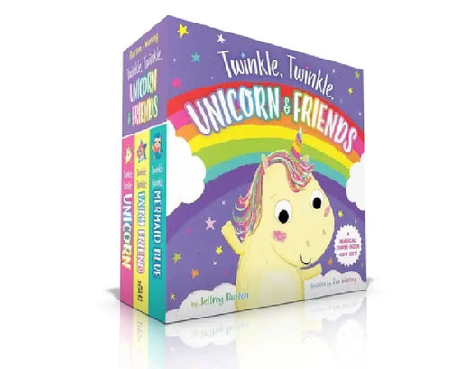 The Twinkle, Twinkle, Unicorn & Friends Collection (Boxed Set): Twinkle, Twinkle, Unicorn; Twinkle, Twinkle, Fairy Friend; Twinkle, Twinkle, Mermaid B by Jeffrey Burton