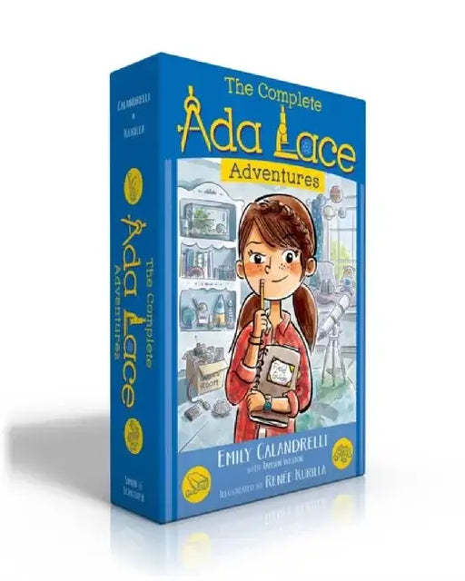 The Complete ADA Lace Adventures: ADA Lace, on the Case; ADA Lace Sees Red; ADA Lace, Take Me to Your Leader; ADA Lace and the Impossible Mission; ADA by Emily Calandrelli