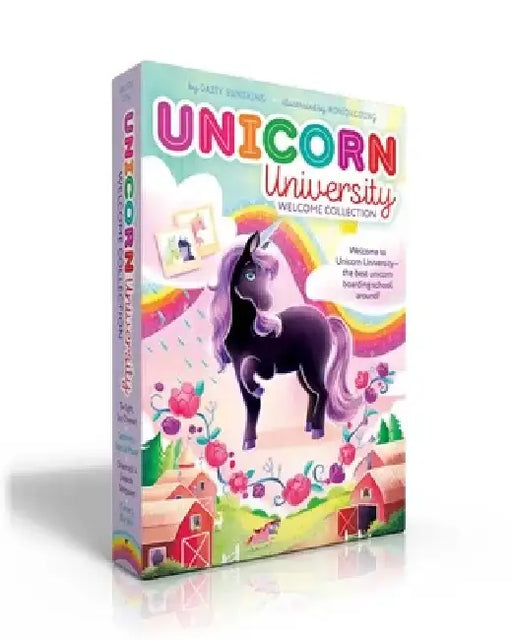 Unicorn University Welcome Collection: Twilight, Say Cheese!; Sapphire's Special Power; Shamrock's Seaside Sleepover; Comet's Big Win by Daisy Sunshine