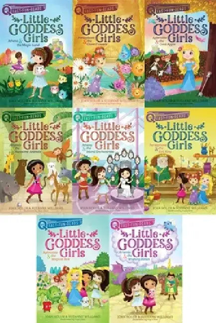 Little Goddess Girls Hello Brick Road Collected Set: Athena & the Magic Land; Persephone & the Giant Flowers; Aphrodite & the Gold Apple; Artemis & th by Joan Holub