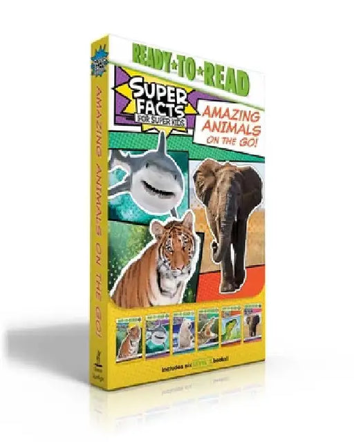 Amazing Animals on the Go! (Boxed Set): Tigers Can't Purr!; Sharks Can't Smile!; Polar Bear Fur Isn't White!; Alligators and Crocodiles Can't Chew!; S by Various