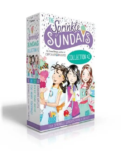 The Sprinkle Sundays Collection #2 (Boxed Set): Sprinkles Before Sweethearts; Too Many Toppings!; Rocky Road Ahead; Banana Splits by Coco Simon
