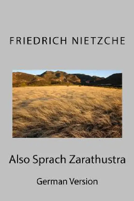 Also Sprach Zarathustra: German Version by Sanchez, Angel