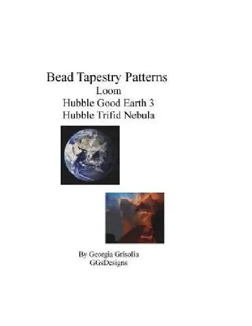 Bead Tapestry Patterns Loom Hubble Good Earth 3 Hubble Trifid Nebula by Georgia Grisolia