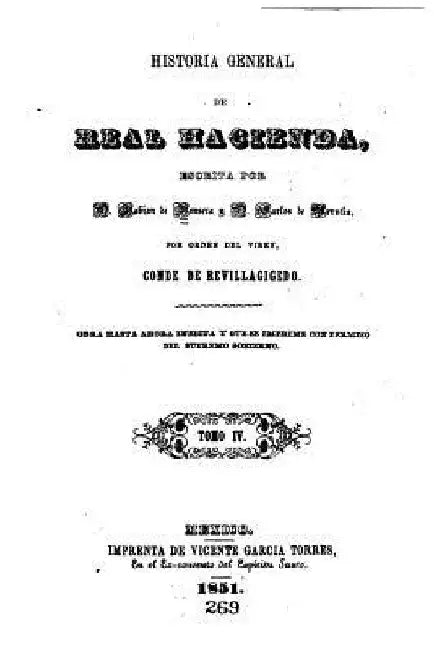 Historia General de Real Hacienda - Tomo IV by Fonseca, Fabian De