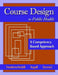 Course Design for Public Health: A Competency Based Approach by Ascher J. Segall