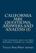 California MBE Questions, Answers and Analysis (1): Law students rely on this material across all states! by Value Bar Prep Books