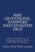 MBE Questions, Answers and Analysis (1&2): 90% of students in 50 states depend on Value Bar Prep law books! by Value Bar Prep Books